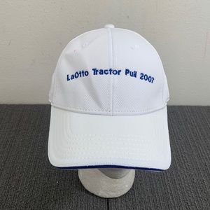 LaOtto Tractor Pull 2007 Baseball Hat Mens OSFM White Jersey Mesh Strapback Cap